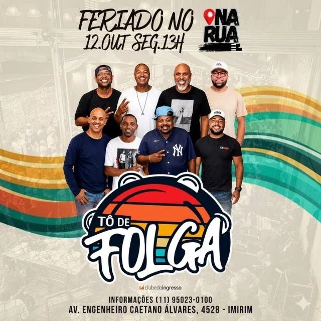 Arte oficial — Tô de folga