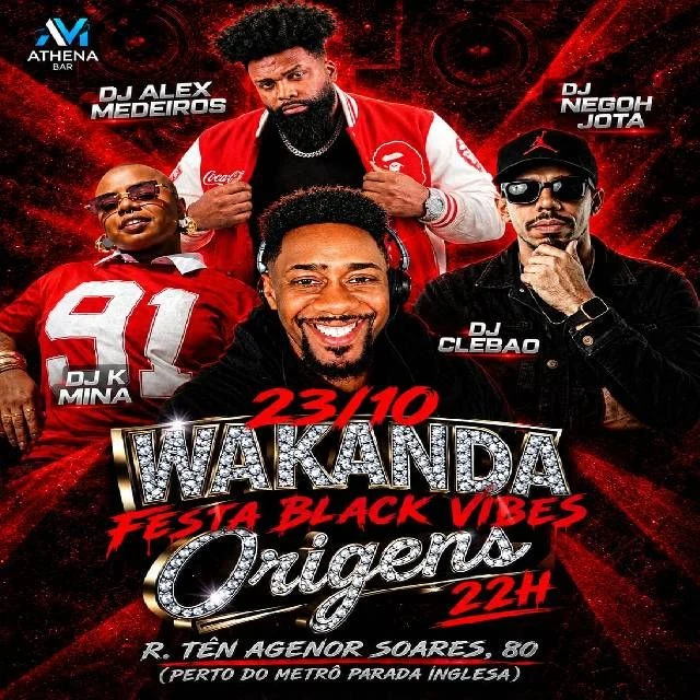 Arte oficial — Black Vibes - Wakanda Origens
