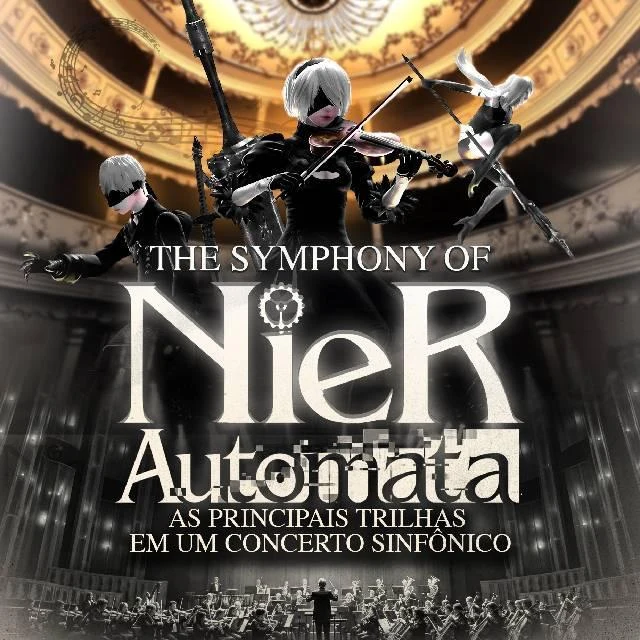 Arte oficial — The Symphony of Nier Automata no Rio de Janeiro