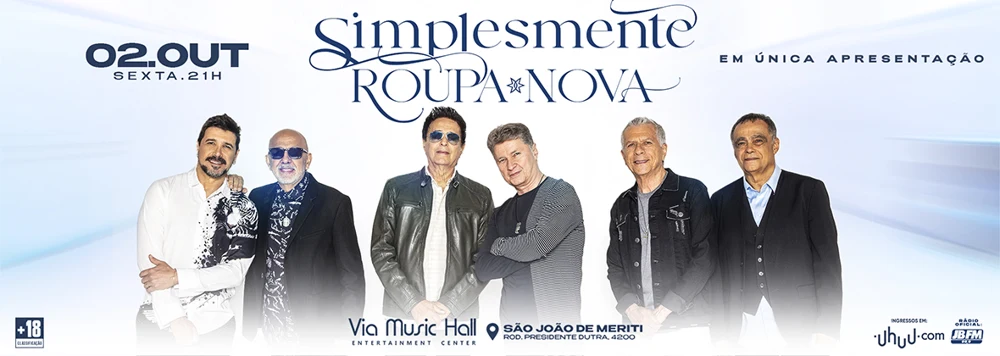 Arte oficial — Roupa Nova