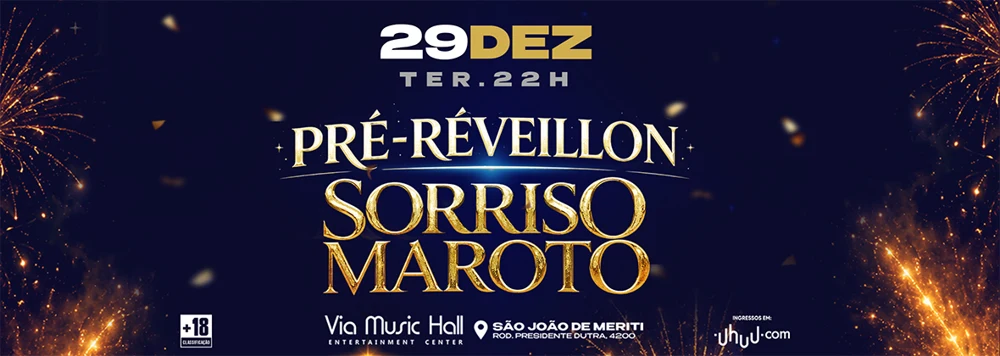 Arte oficial — Sorriso Maroto - Pré Reveillon
