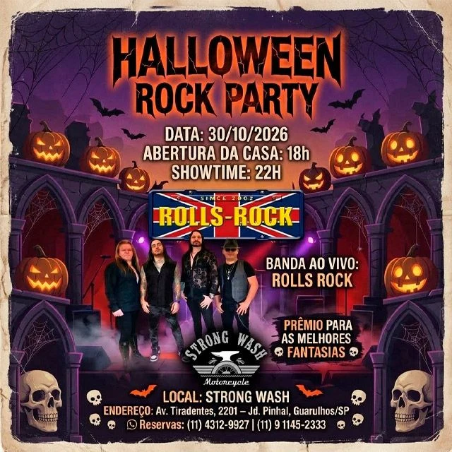 Arte oficial — Banda Rolls Rock