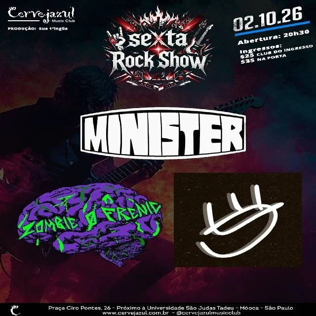 Arte oficial — Sexta Rock Show