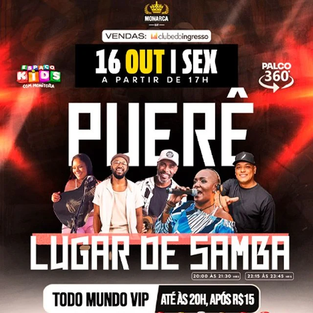Arte oficial — Puerê - Lugar de Samba
