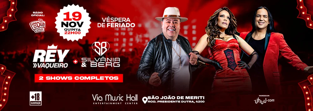 Arte oficial — Rey Vaqueiro, Silvânia e Berg