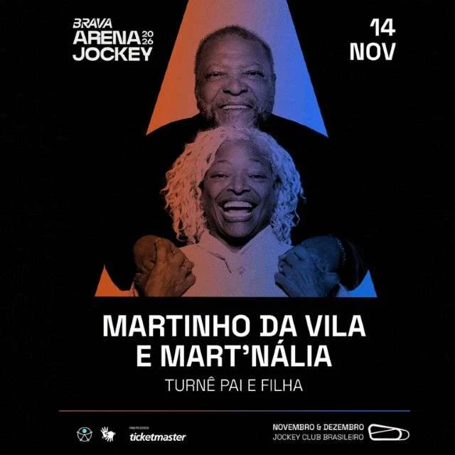 Arte oficial — Martinho e Mart´nalia