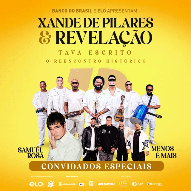 Arte oficial — Revelação & Xande de Pilares