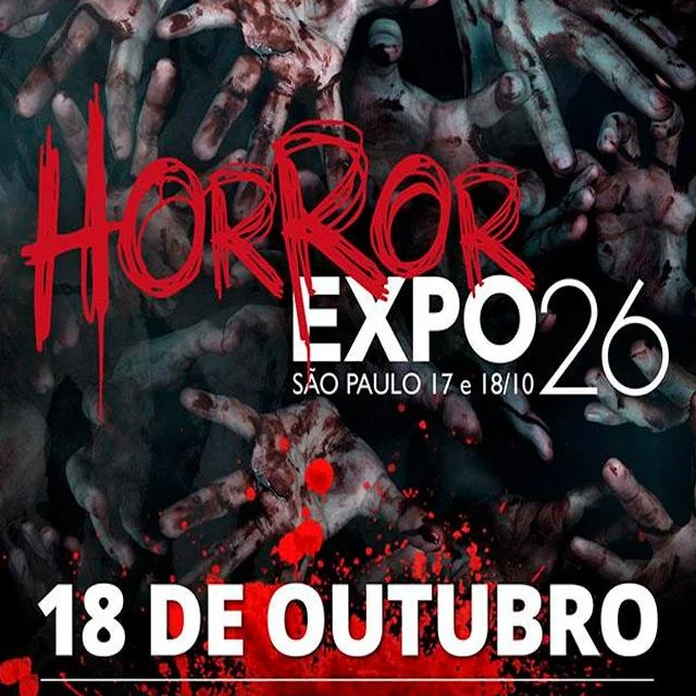 Arte oficial — Horror Expo 2026 - Domingo