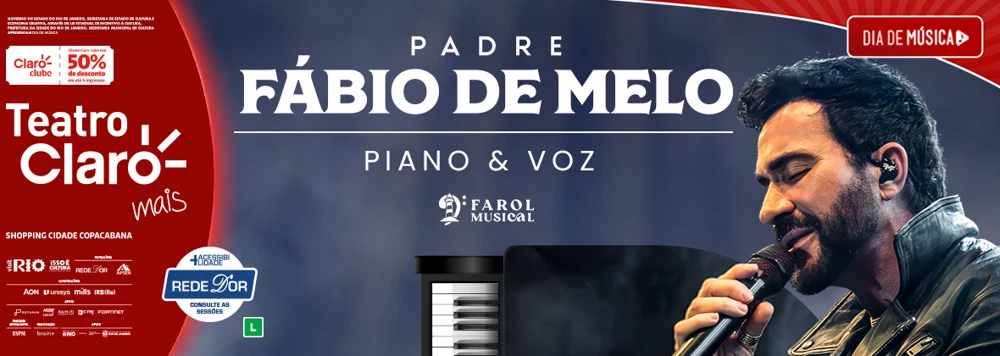 Arte oficial — Padre Fábio de Melo Voz e Piano