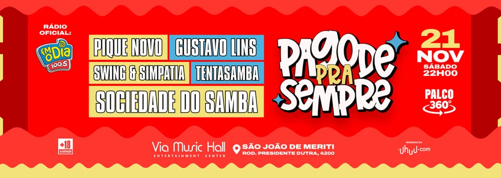 Arte oficial — Pagode pra Sempre