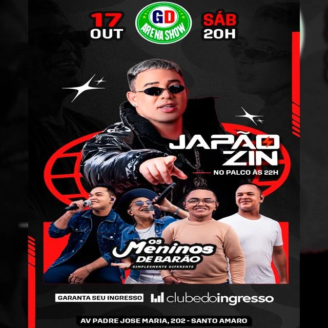 Arte oficial — Os Meninos de Barão + Japãozin