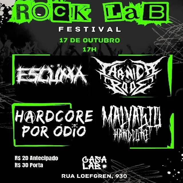 Arte oficial — Rock Lab Festival