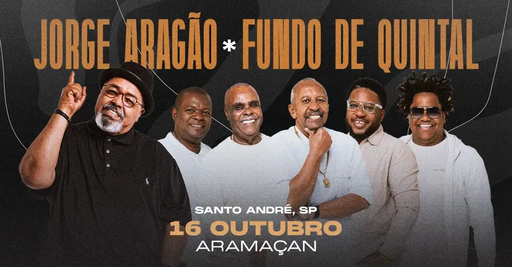 Arte oficial — Jorge Aragão e Fundo de Quintal