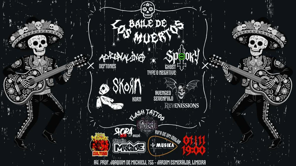 Arte oficial — Baile de Los Muertos - Mutante