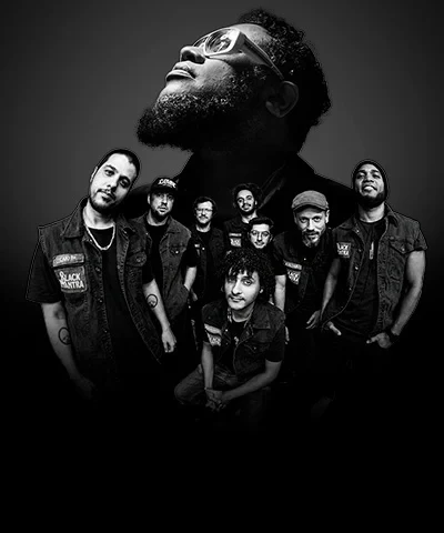 Arte oficial — BLACK MANTRA & BNEGÃO
