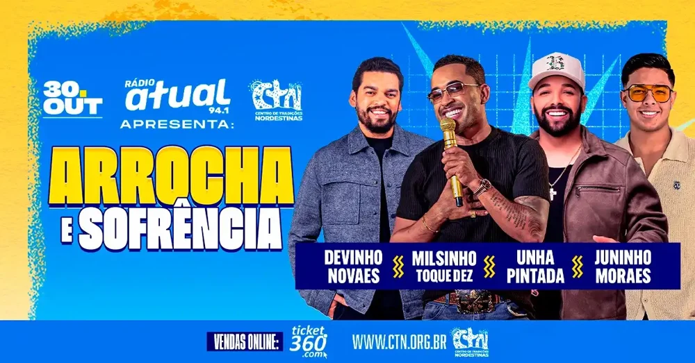 Arte oficial — Arrocha e Sofrência com Toque Dez, Unha Pintada, Devinho Novaes e Juninho Moraes