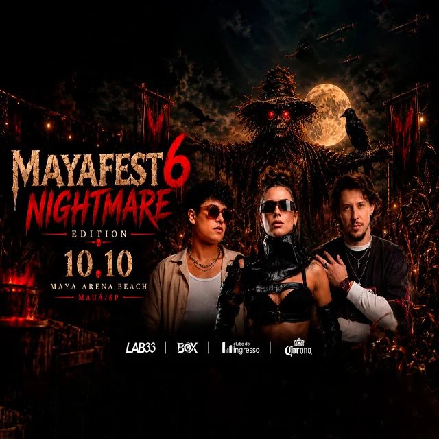 Arte oficial — Maya Fest 6 - Nightmare Edition