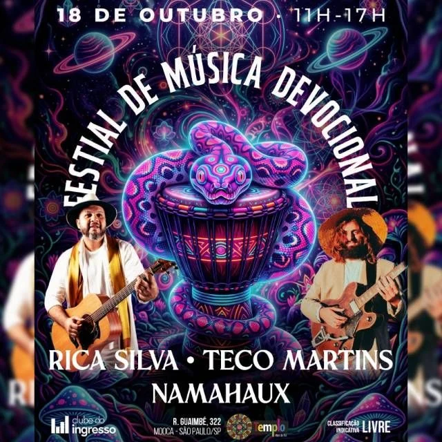 Arte oficial — Festival de Música Devocional
