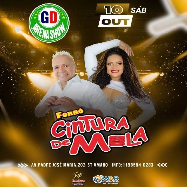 Arte oficial — Forró Cintura de Mola