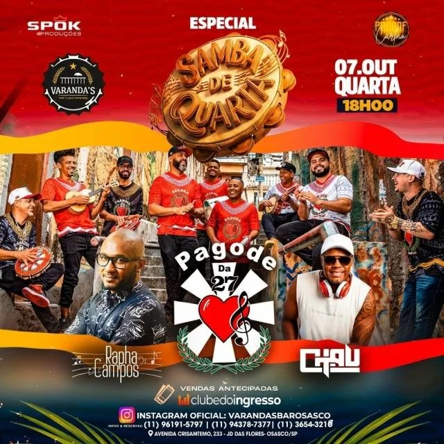Arte oficial — Pagode da 27