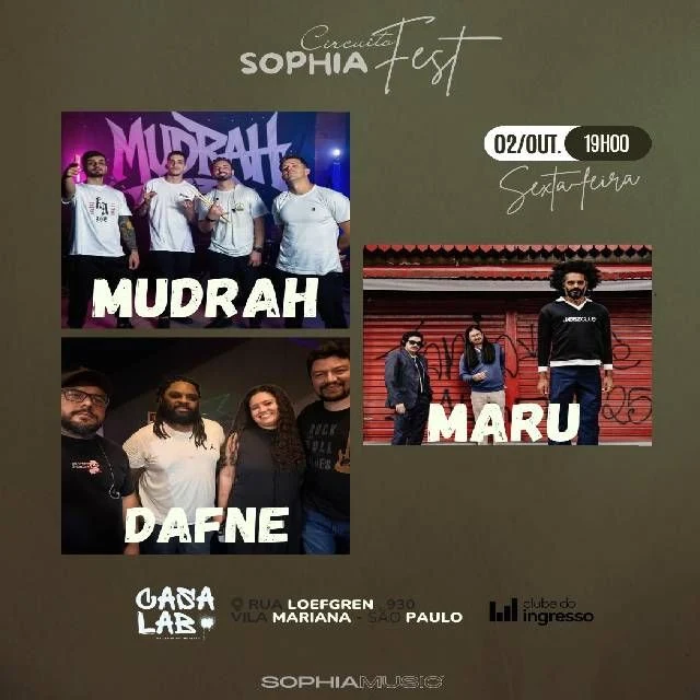 Arte oficial — Circuito Sophiafest