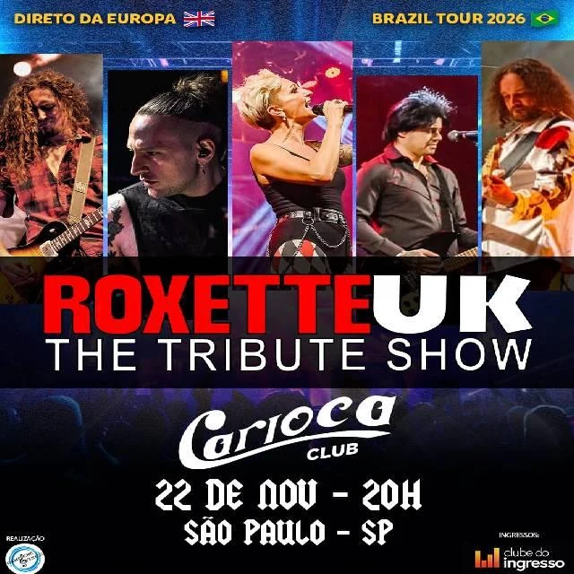Arte oficial — Roxette UK - The Tribute Show