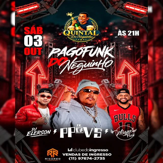 Arte oficial — Pago Funk do Neguinho