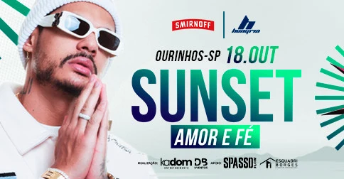 Arte oficial — HUNGRIA - SUNSET AMOR E FÉ OURINHOS