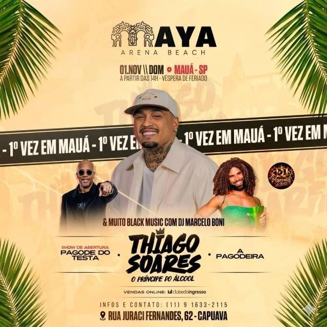 Arte oficial — Thiago Soares - O Príncipe do Álcool