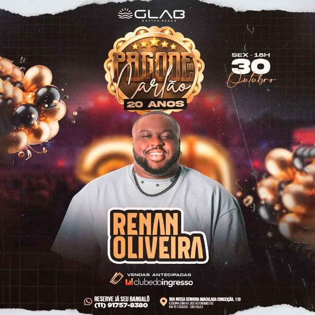 Arte oficial — Pagode do Carlão 20 Anos