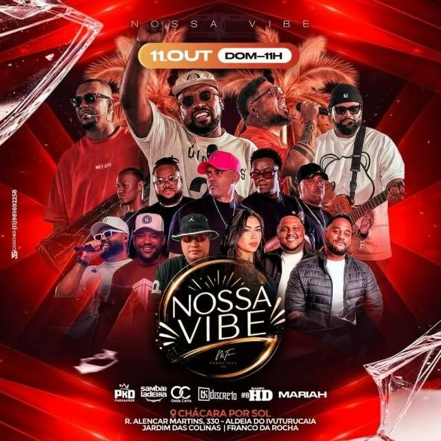 Arte oficial — Nossa Vibe!