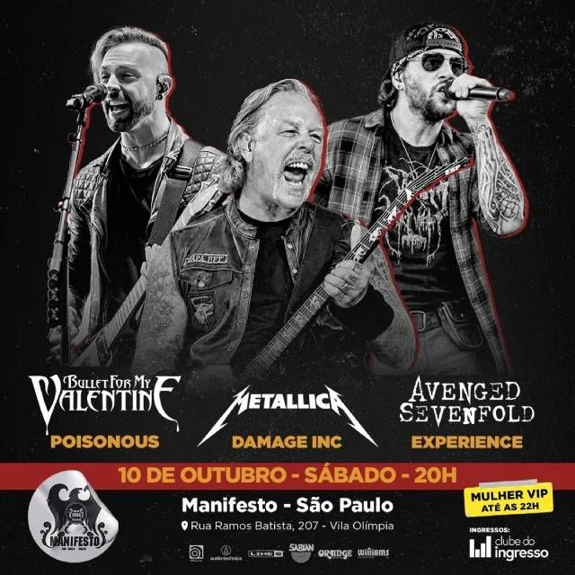 Arte oficial — Covers: Metallica - Avenged Sevenfold - Bullet For My Valentine