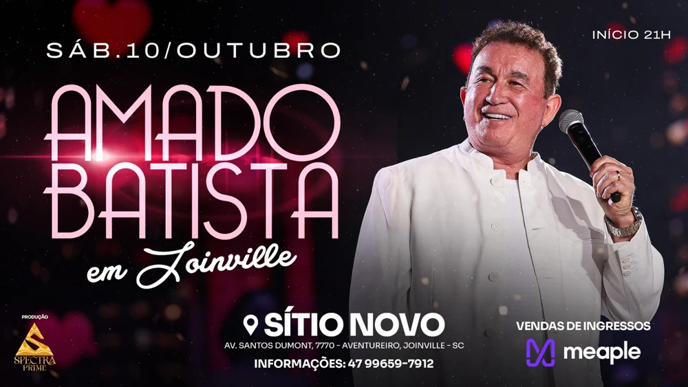 Arte oficial — AMADO BATISTA -