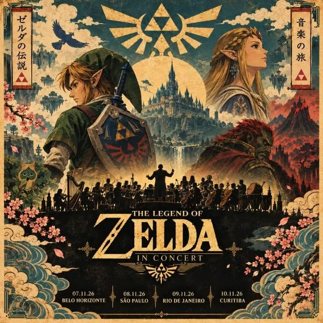 Arte oficial — The Symphony of Zelda