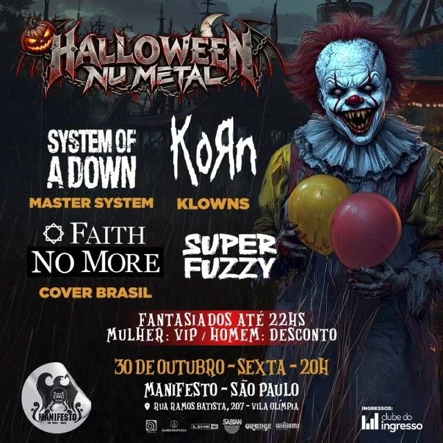 Arte oficial — Covers: System Of A Down - Korn - Faith No More