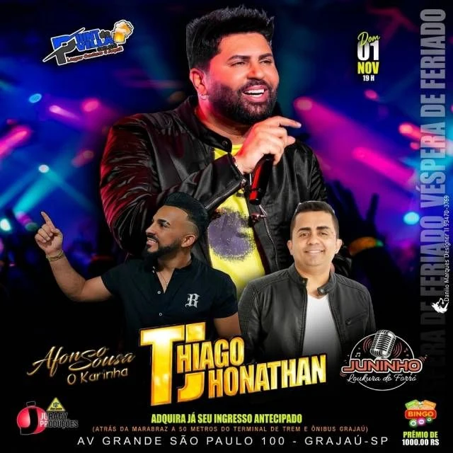 Arte oficial — Thiago Jhonathan + Convidados