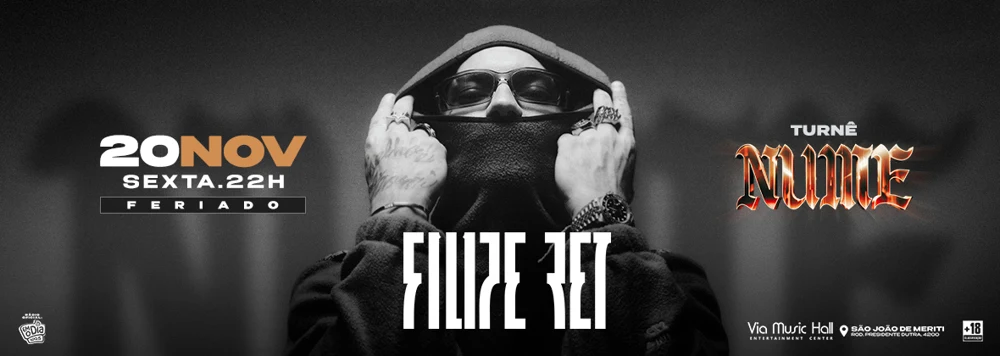 Arte oficial — Filipe Ret