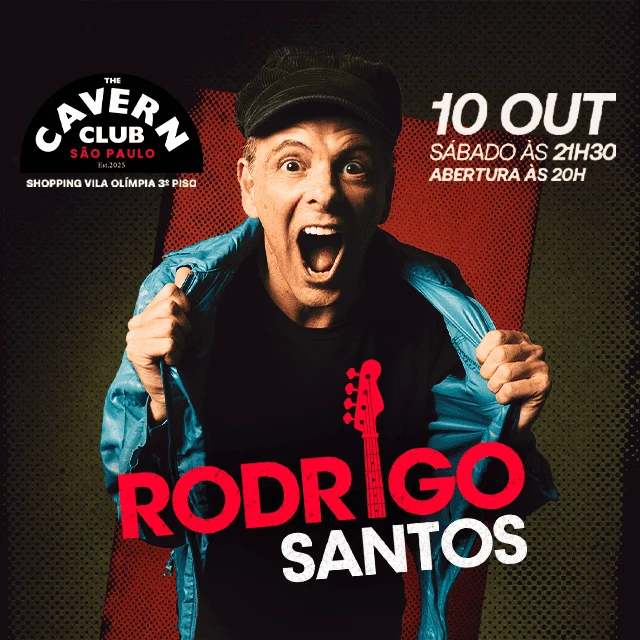 Arte oficial — Rodrigo Santos Canta Nelson Motta