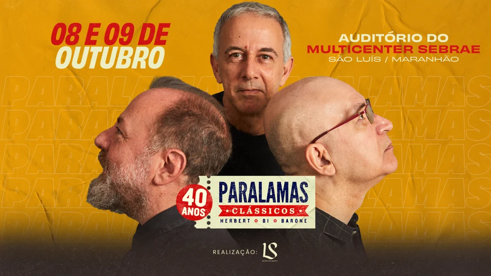 Arte oficial — Os Paralamas do Sucesso - Clássicos | 40 Anos