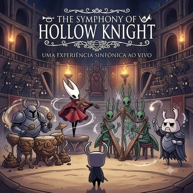 Arte oficial — The Symphony of Hollow Knight
