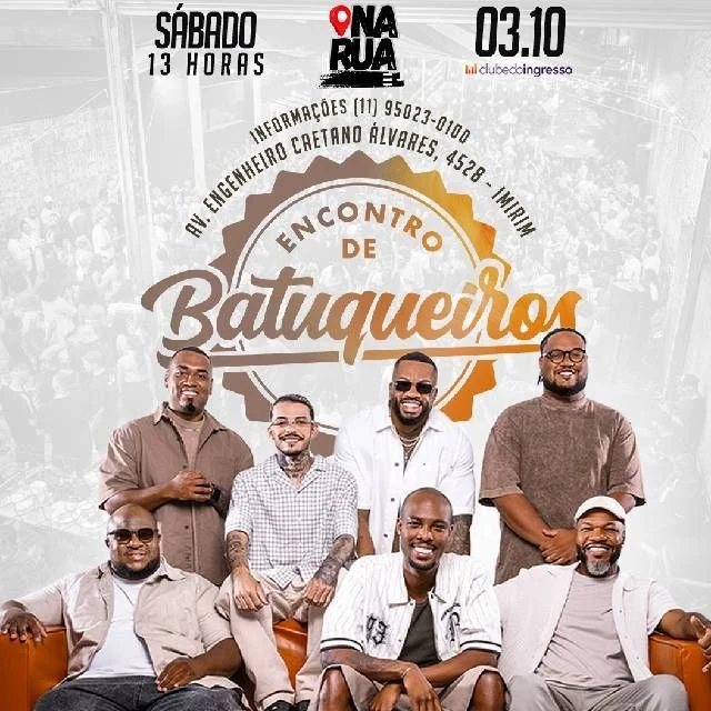 Arte oficial — Encontro de Batuqueiros
