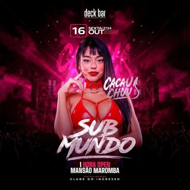 Arte oficial — Cacau Chuu no Deck Bar