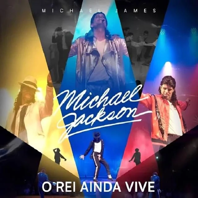 Arte oficial — O Rei Ainda Vive - Show Tributo a Michael Jackson - Data Extra