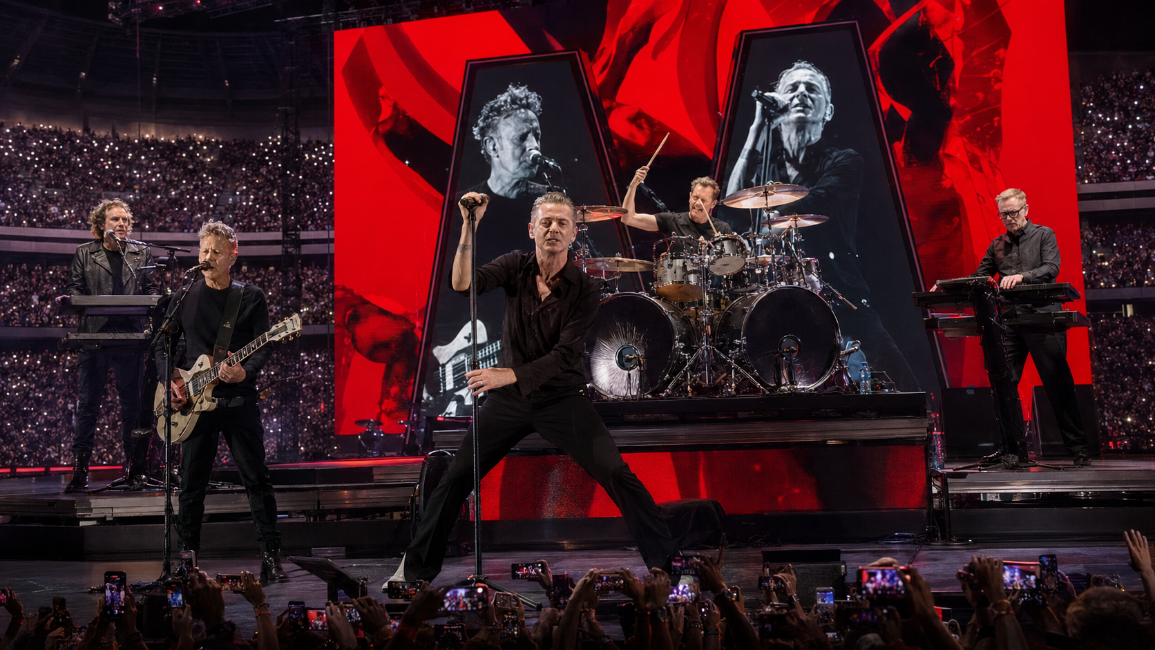 Depeche Mode em arquivo da Passport Radio