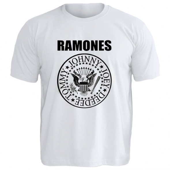 Ramones Logo Branca