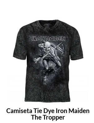 Iron Maiden The Trooper Tie Dye