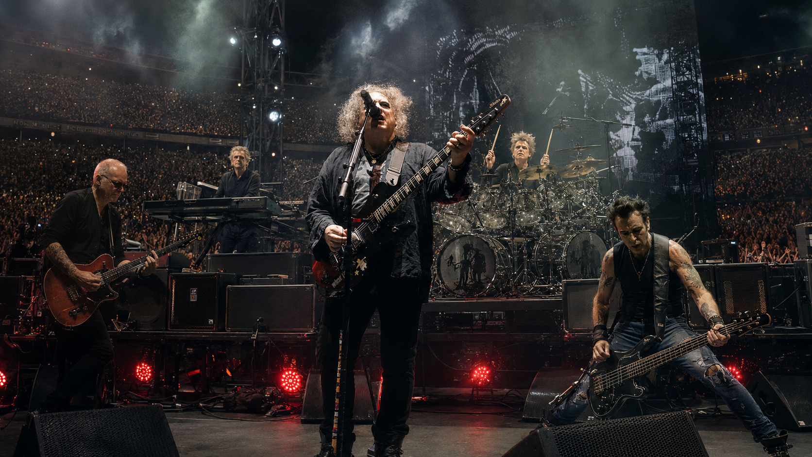 The Cure em arquivo Gothic e Alternative